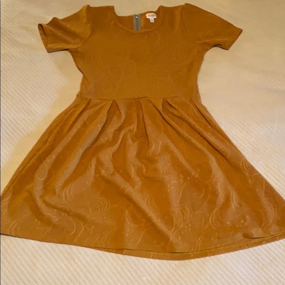 Mustard LuLaRoe Amelia